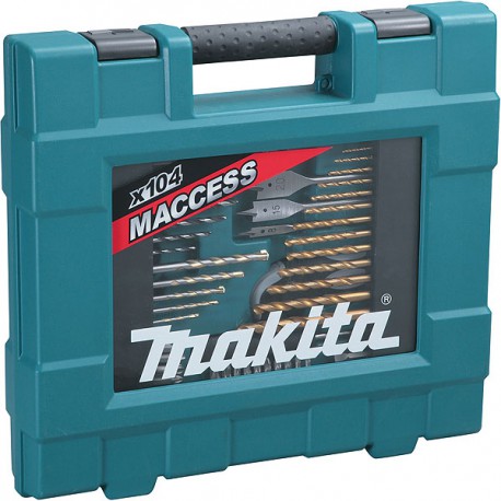 Makita Coffret accessoires 104 pièces